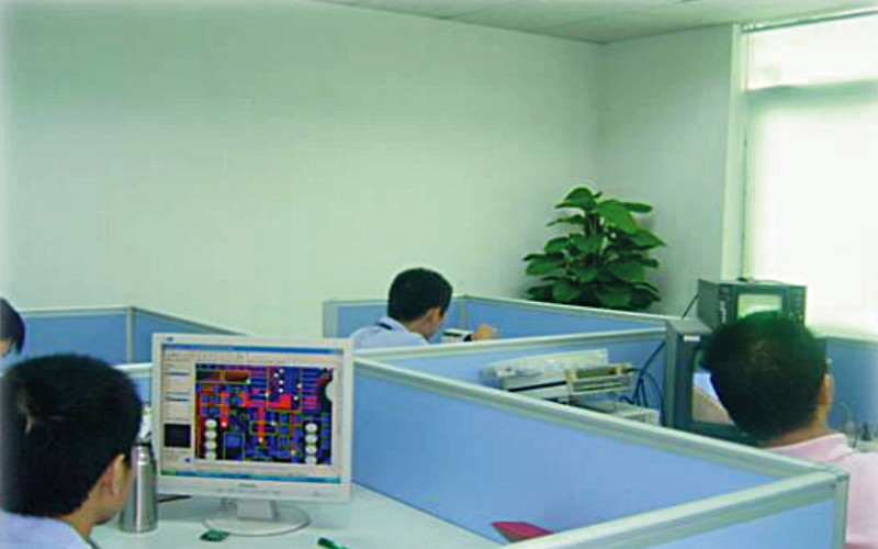Shen Zhen Junson Security Technology Co. Ltd fabriek productielijn