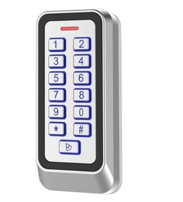 Metalen behuizing Buiten IP67 EM/MF kaart Toegangscontrole Met Achterlicht Keyboard