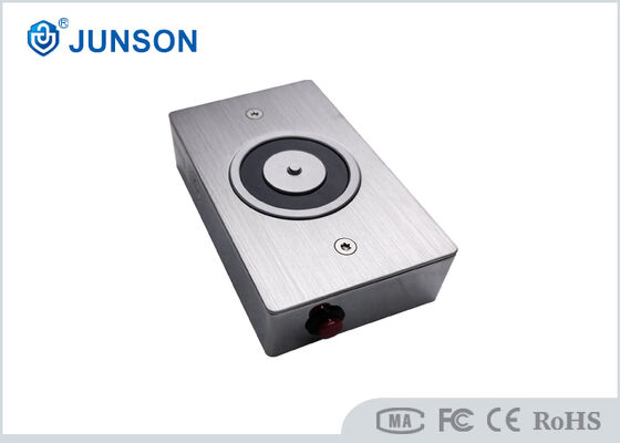 304 roestvrij staal Elektromagnetische deurhouder met handmatig loslaten knop voor 12V/24V gelijkstroom werking