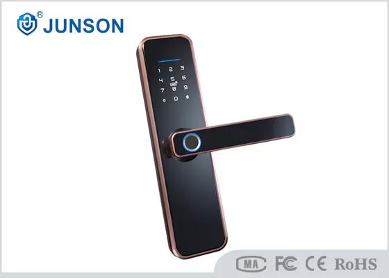 Smart vingerafdruk deur slot met 500DPI sensor Multi-Access en aluminium legering panel