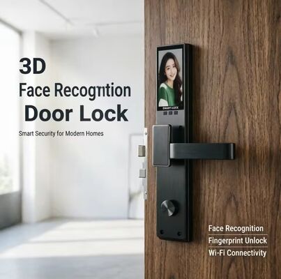 Waterdicht Smart Lock Real Time Video 3d Gezichtsherkenning Smart Fingerprint Lock