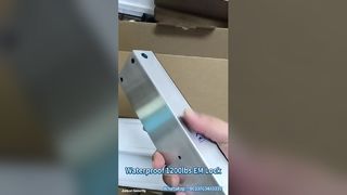 Waterdicht elektrisch magnetisch slot van 1200 pond